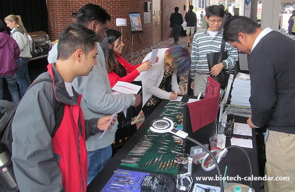 Fine Science Tools Display at University of Georgia, Athens BioResearch Product Faire™ Event