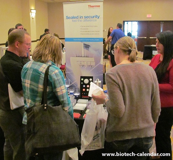 Science Current Events Hands on Booth at Rochester, Minnesota BioResearch Product Faire™ Event