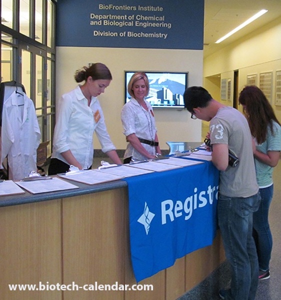 Science Fair Attendees at University of Colorado, Boulder BioResearch Product Faire™ Event