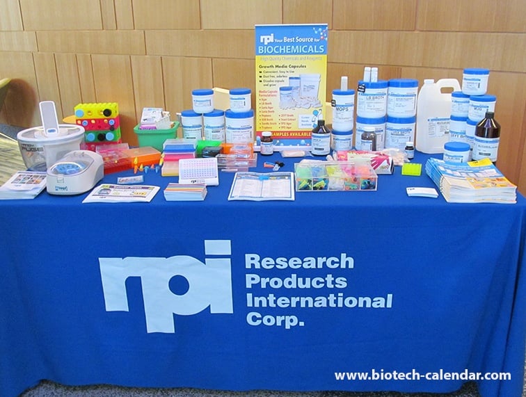 Life Science Research Products Display at University of Colorado, Boulder BioResearch Product Faire™ Event