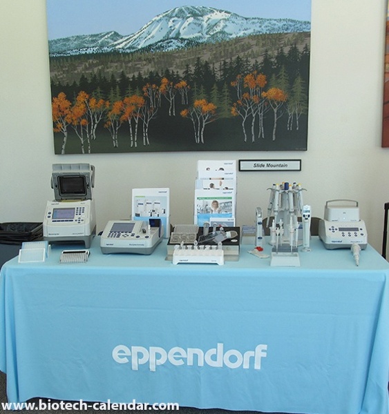 Eppendorf Science Tools Display Ready for University of Nevada, Reno BioResearch Product Faire™ Event