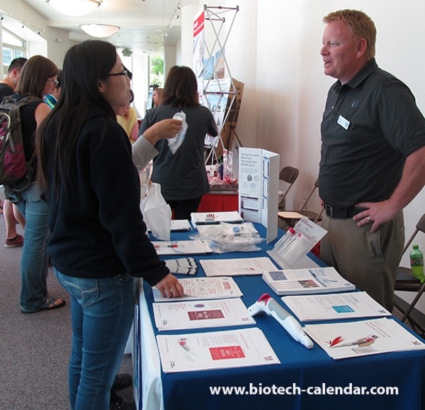 Scientist Gathers Lab Equipment Information at University of Nevada, Reno BioResearch Product Faire™ Event