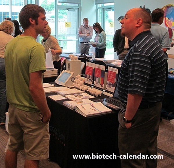 Researchers and vendors discuss current science event topics and technologies at University of Wisconsin BioResearch Product Faire™ event