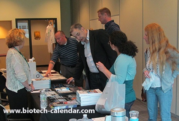 Science current events, vendors and life science researchers talking about the latest products University of Wisconsin BioResearch Product Faire™ event